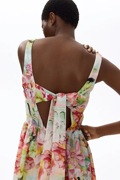 Robe à corsage style corset