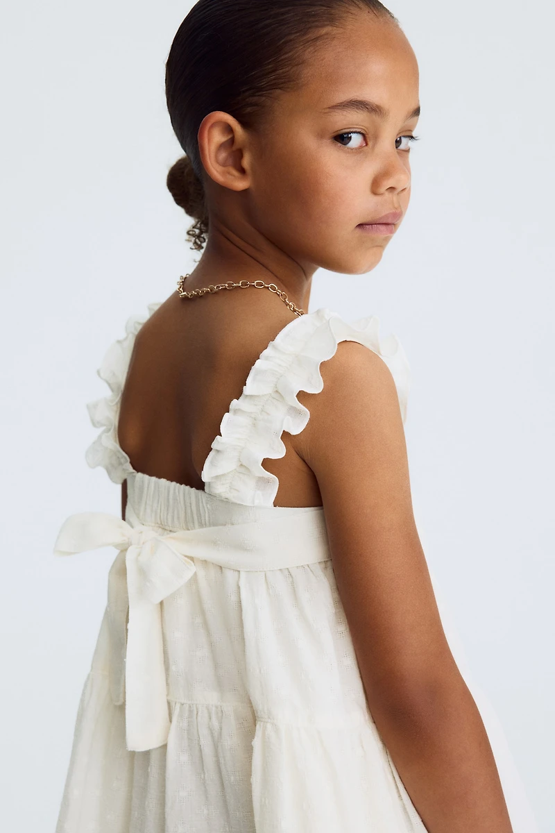 Tiered Cotton Dress