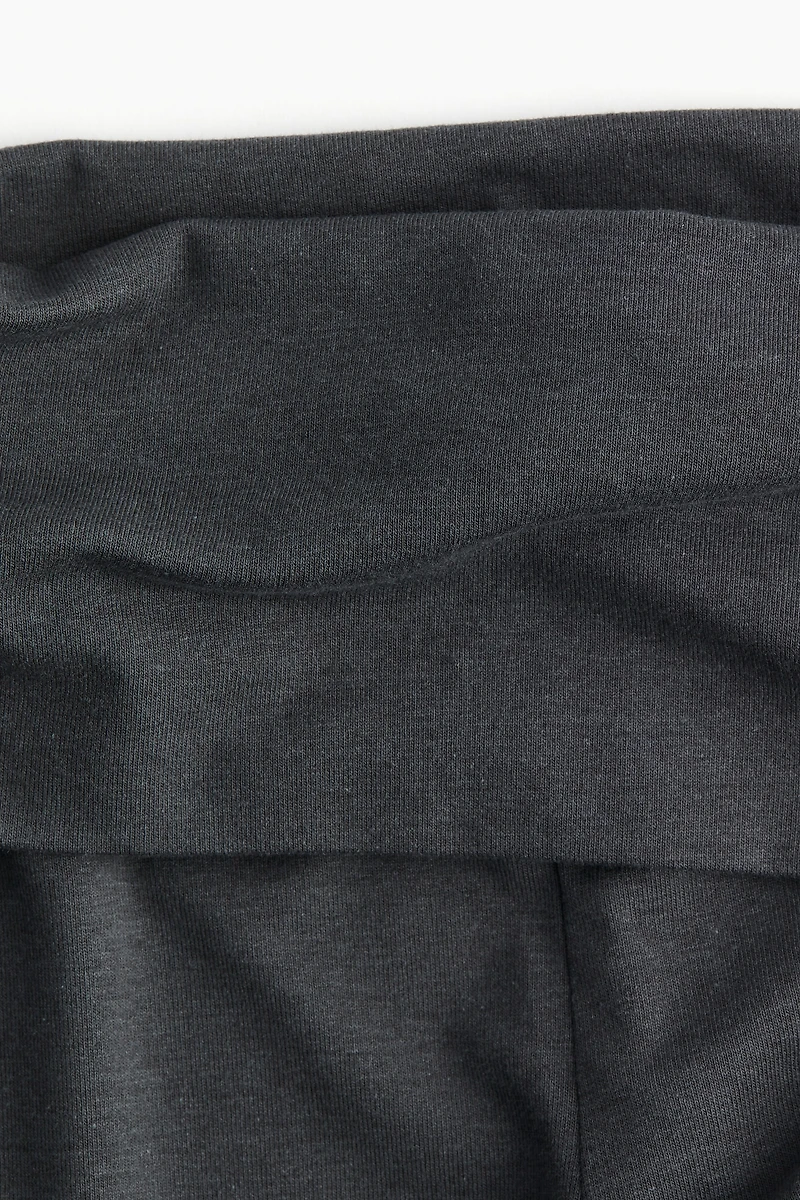 Flared Jersey Pants