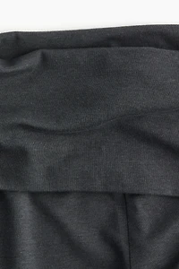 Flared Jersey Pants