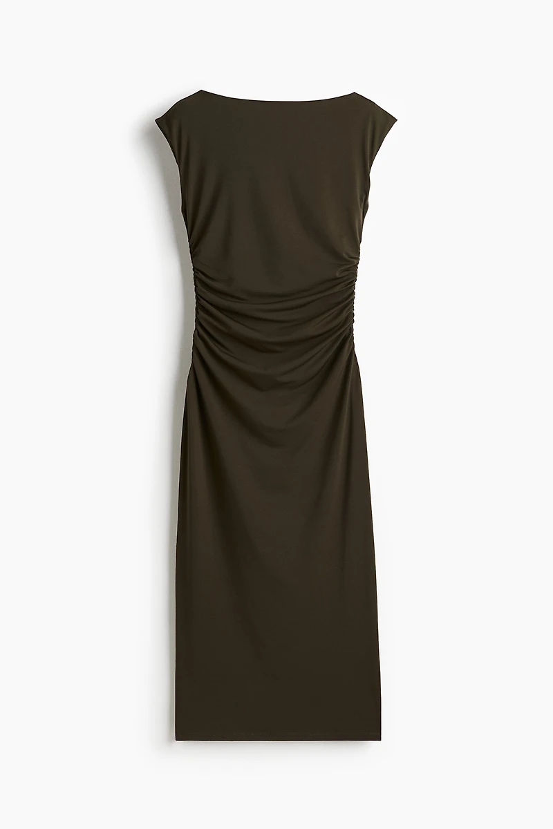 Cap-sleeved Dress
