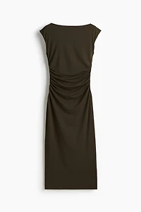 Cap-sleeved Dress