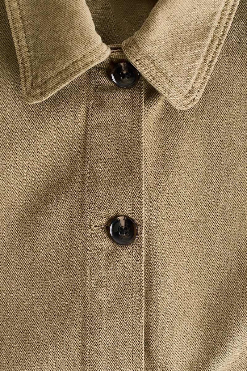 Cotton Twill Shacket