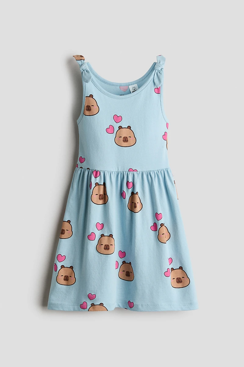 Printed Cotton Dress