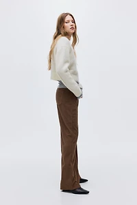 Pantalon en velours côtelé