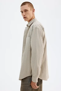 Loose-Fit Poplin Shirt