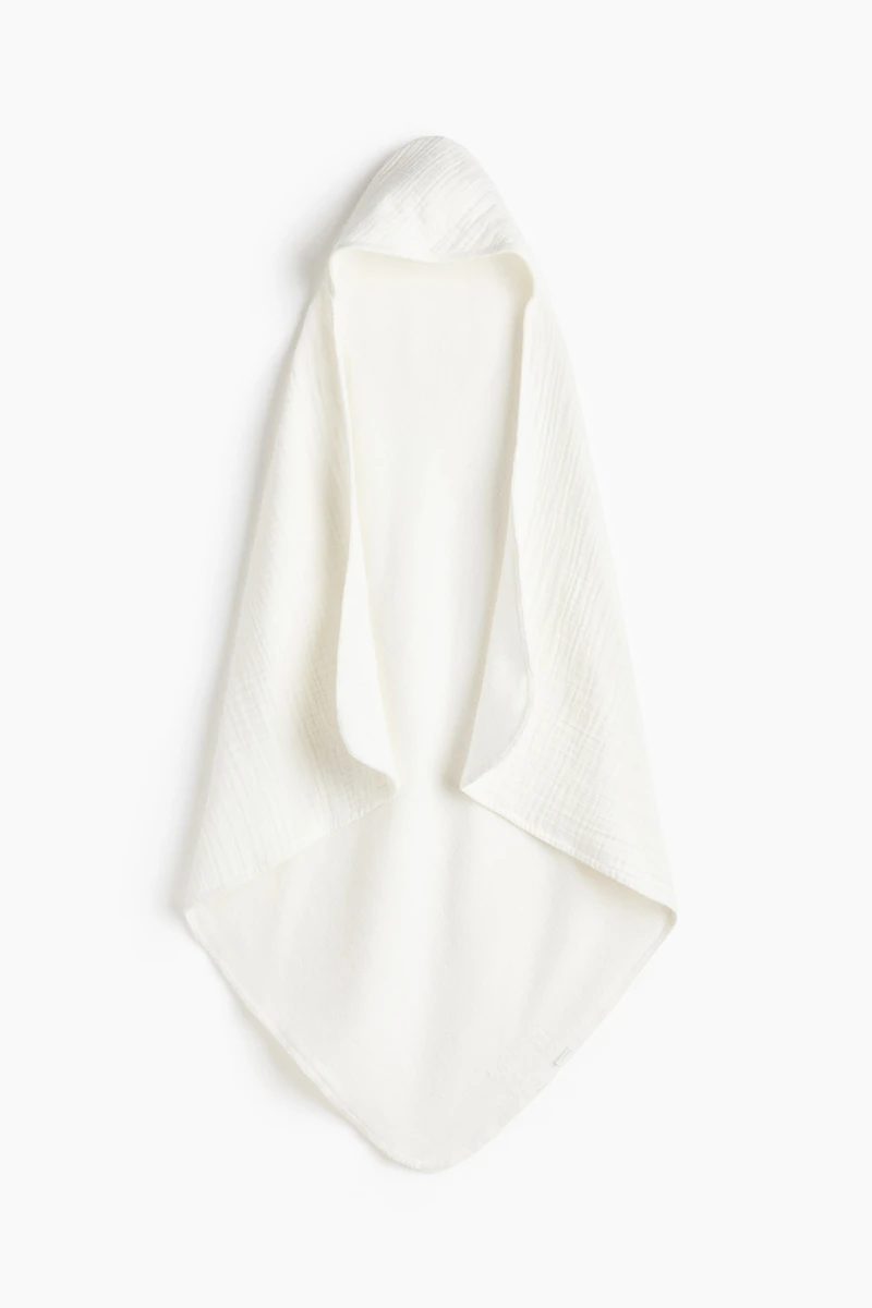 Hooded Muslin Bath Towel