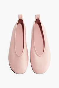 Leather Ballet Flats