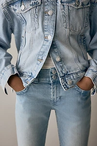 Jean taille basse bottillon