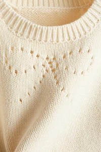 Blouse en coton avec plastron