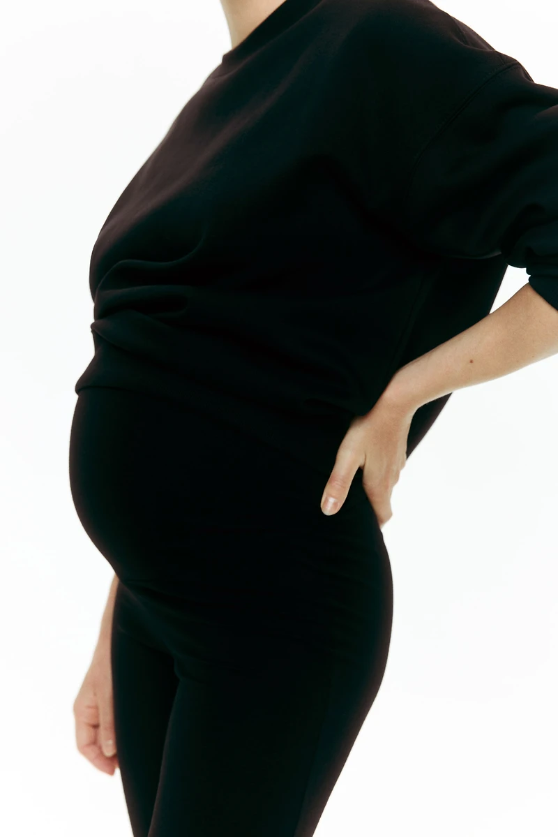 MAMA Pantalon évasé Before & After