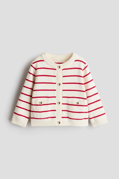 Fine-Knit Cardigan