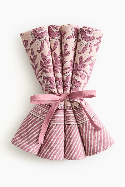 4-Pack Patterned Napkins