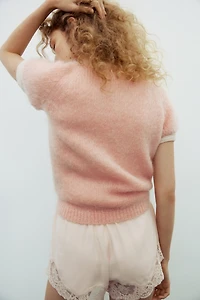 Mohair-Blend Top