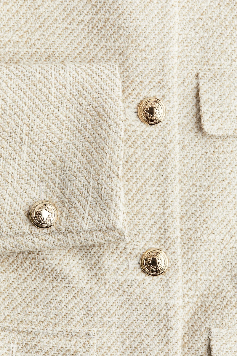 Veste en tissu texturé