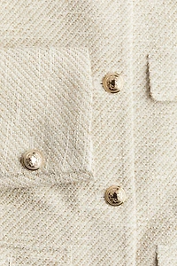 Veste en tissu texturé