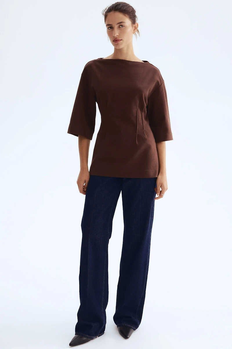 T-Shirt with Defined Waist