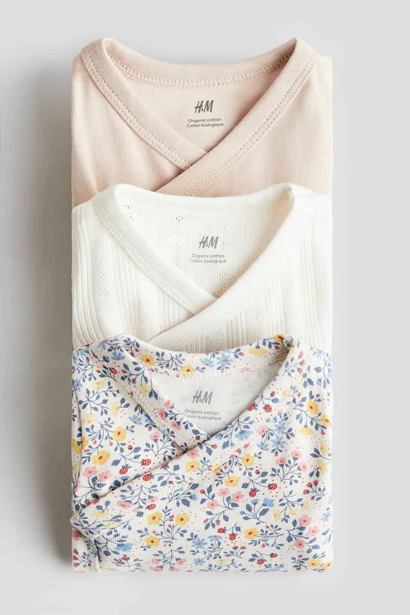 3-pack Wrapover Bodysuits