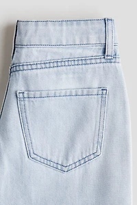 Jean à jambes larges