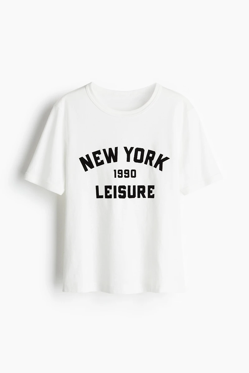 T-shirt avec motif imprimé