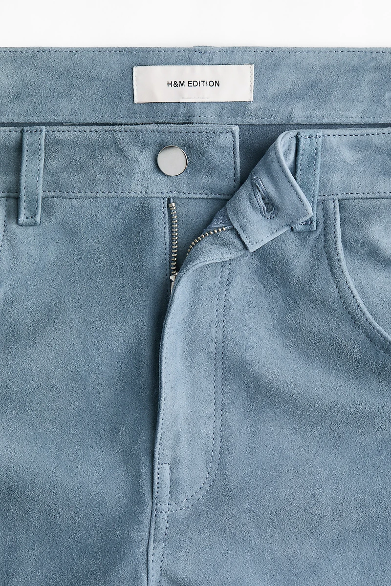 Suede Pants