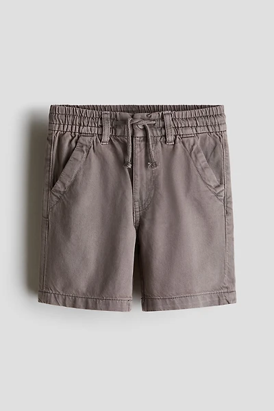 Cotton Twill Shorts