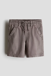 Cotton Twill Shorts