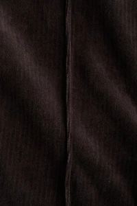 Pantalon MAMA évasé en velours