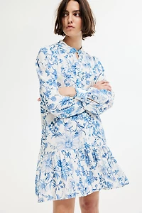 Robe en viscose à motif
