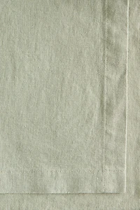 Linen-Blend Tablecloth