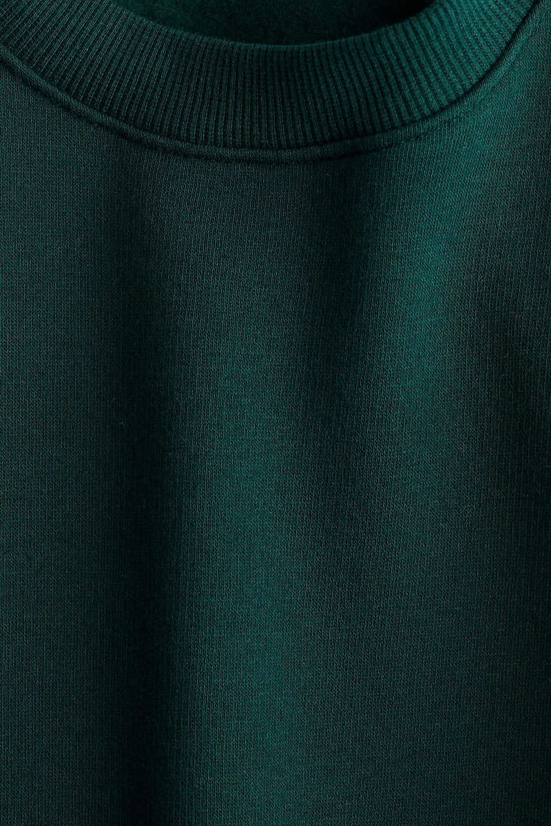 Oversized Brushed-Inside Sweatshirt