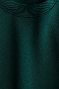 Oversized Brushed-Inside Sweatshirt