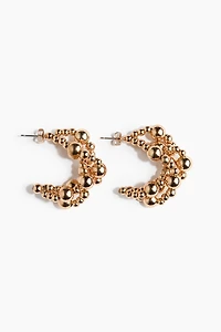 Bubble Hoop Earrings