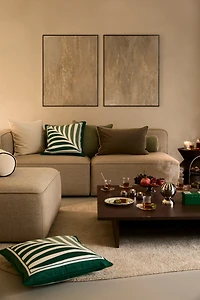 Printed Satin Cushion Cover