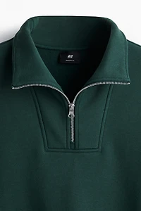 Regular Fit Half-Zip Sweatshirt