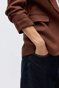 Gathered-sleeve Jacket