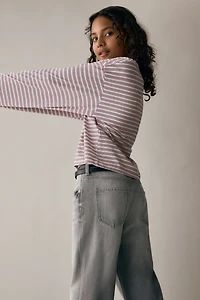 Baggy Fit Bootcut Jeans