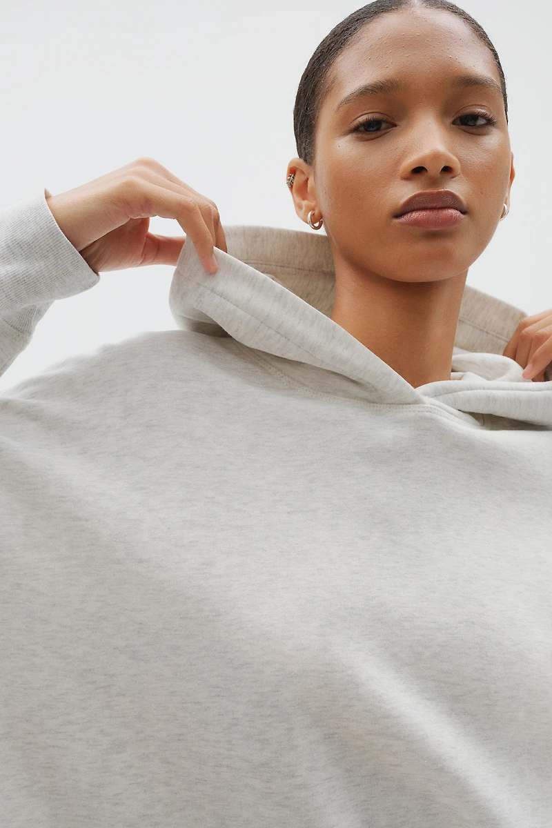 Hooded Cotton Dress
