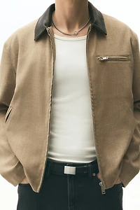 Veste classique avec col