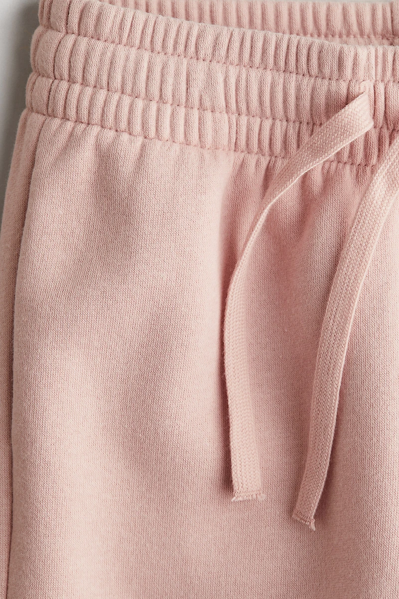 Brushed-inside joggers