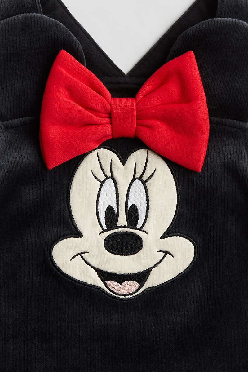 Robe chasuble en velours