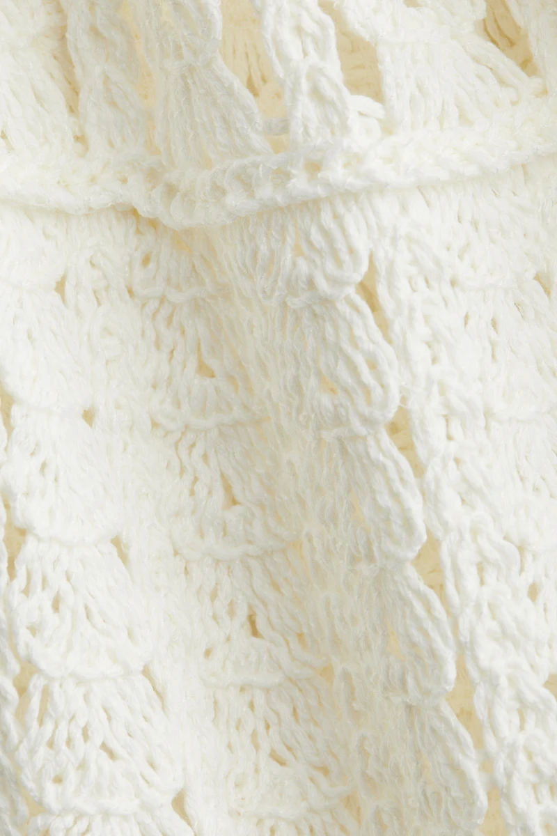 Crochet-Look Dress