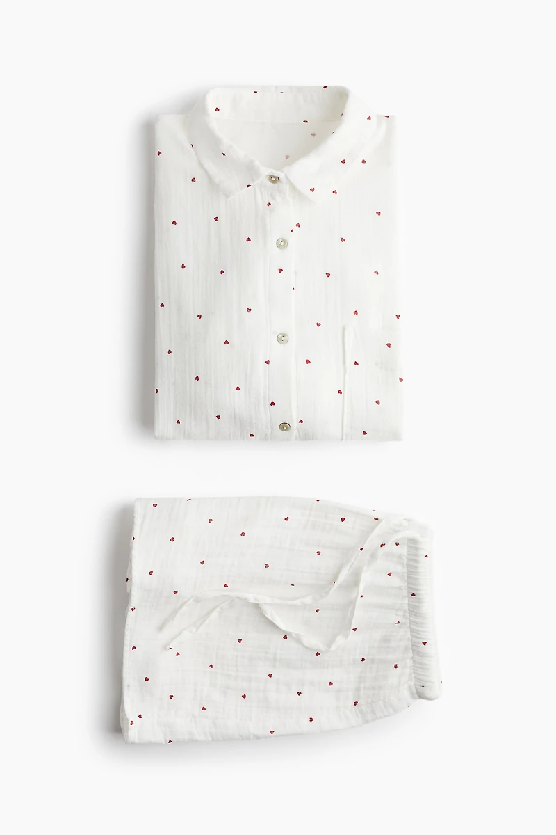 MAMA Before & After Muslin pyjamas