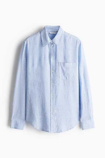 Linen-blend Shirt