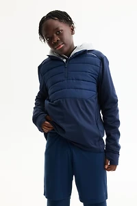 Short de sport chaud double épaisseur