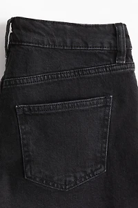 Denim Shorts with Lacing
