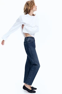 Slim Mom High Ankle Jeans