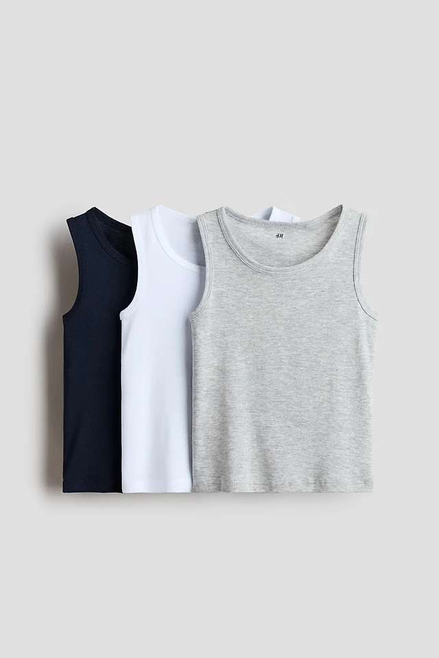 3-pack Cotton Tank Tops
