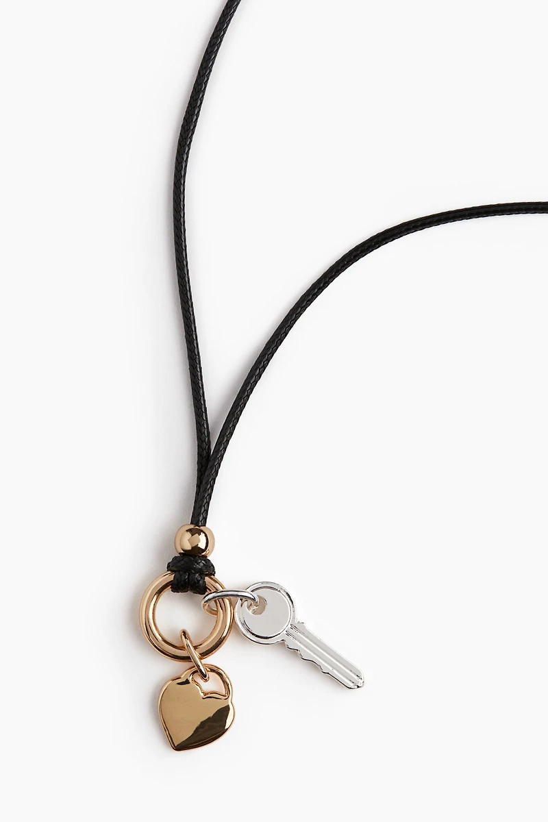 Cord Necklace with Pendant