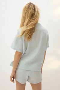 Cotton Muslin Pajamas